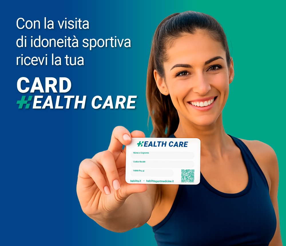 Health care card - Tariffe agevolate per gli sportivi